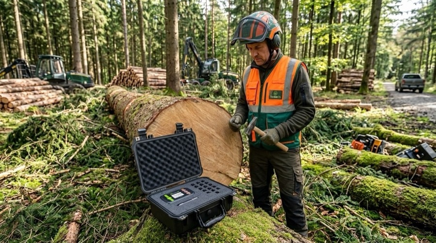 Dcode marking applied at source - step 1: Mark