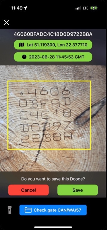 TimberID platform - supply chain data and compliance reporting